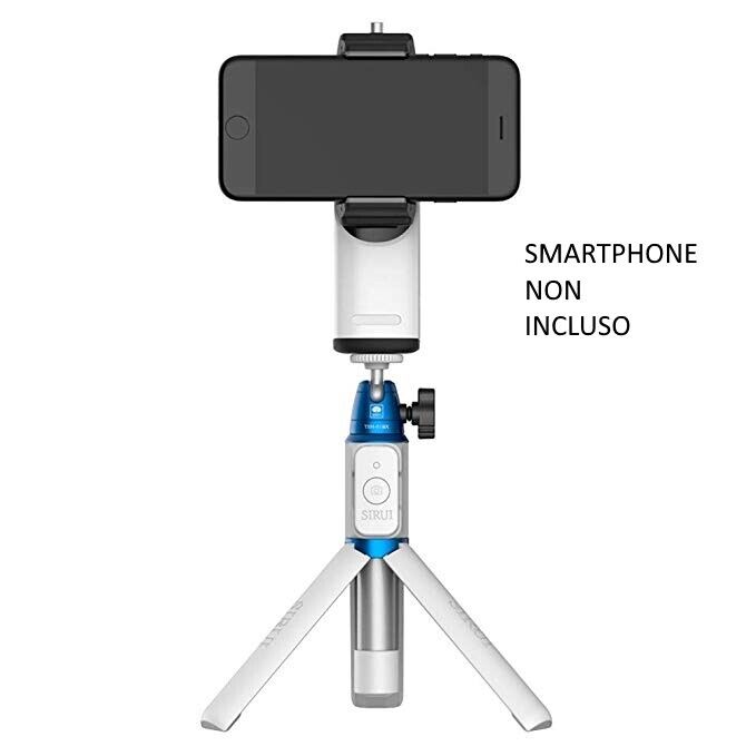 SIRUI VK-2W Pocket Stabilizer Plus - Kit per smartphone, colore: Bianco