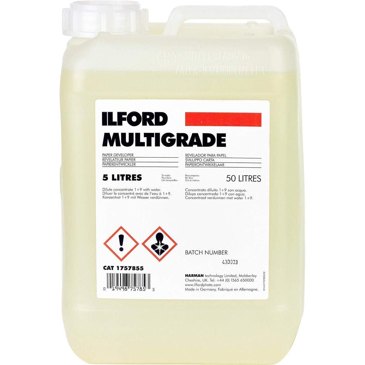 Ilford Multigrade tanica 5 litri Sviluppo carta B/N