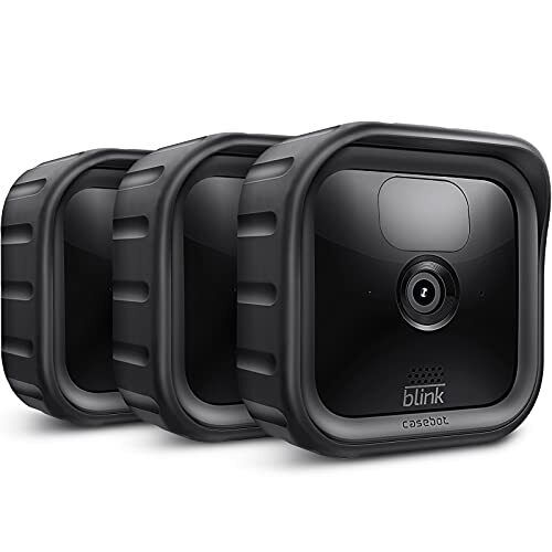 CaseBot Custodia in Silicone per All-new Blink 2020 Camera, [3 PACK] (A1S)