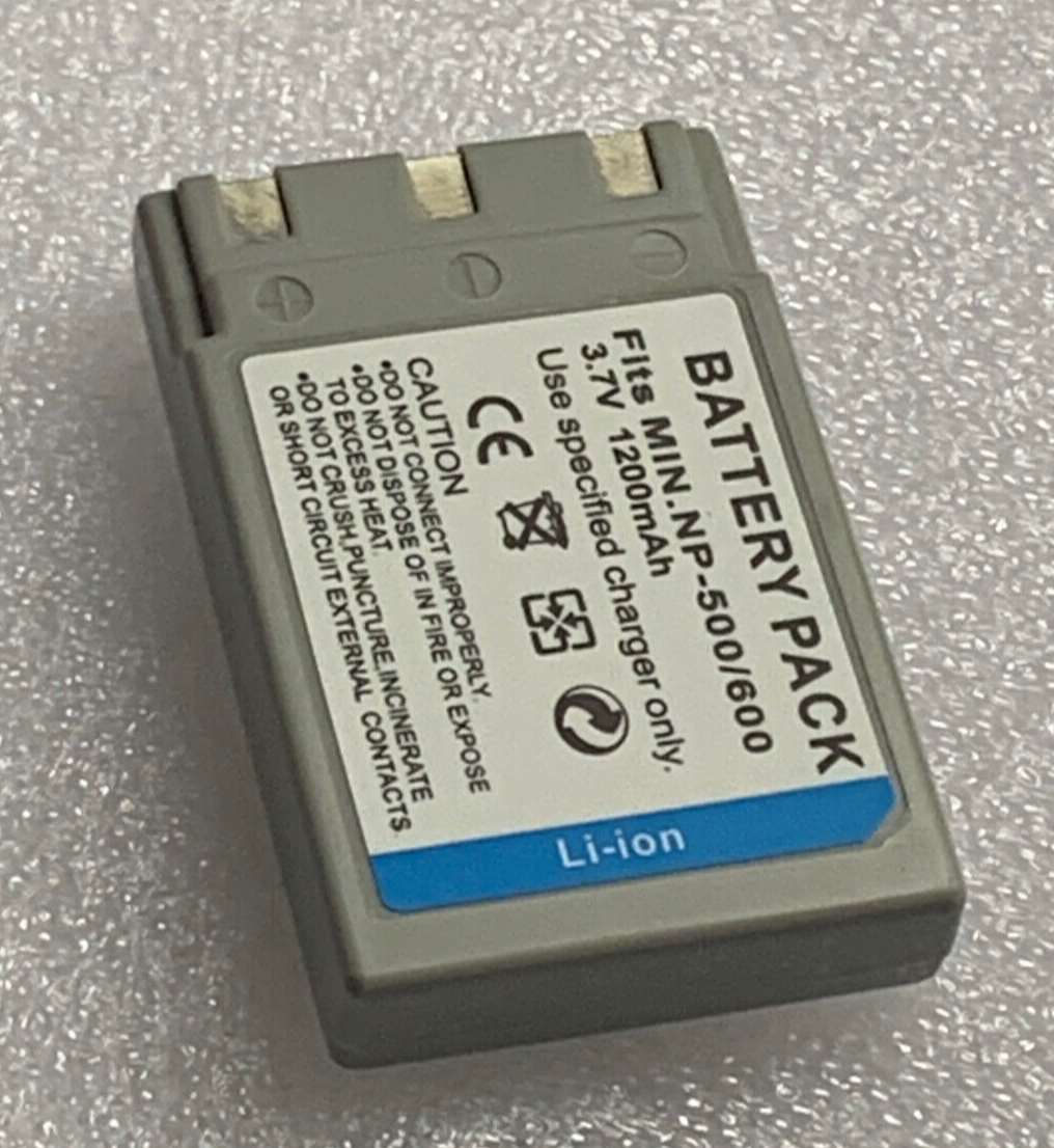 BATTERIE 1200mAh DR-LB4 NP-500 NP500 NP600 Per Konica Revio KD-310Z KD-400Z