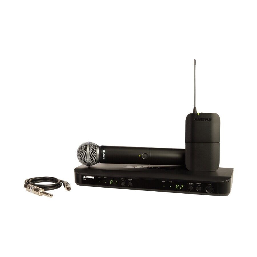 SHURE BLX1288E-SM58 SISTEMA WIRELESS SM58, BLX1. (M17) RADIOMICROFONI A MANO