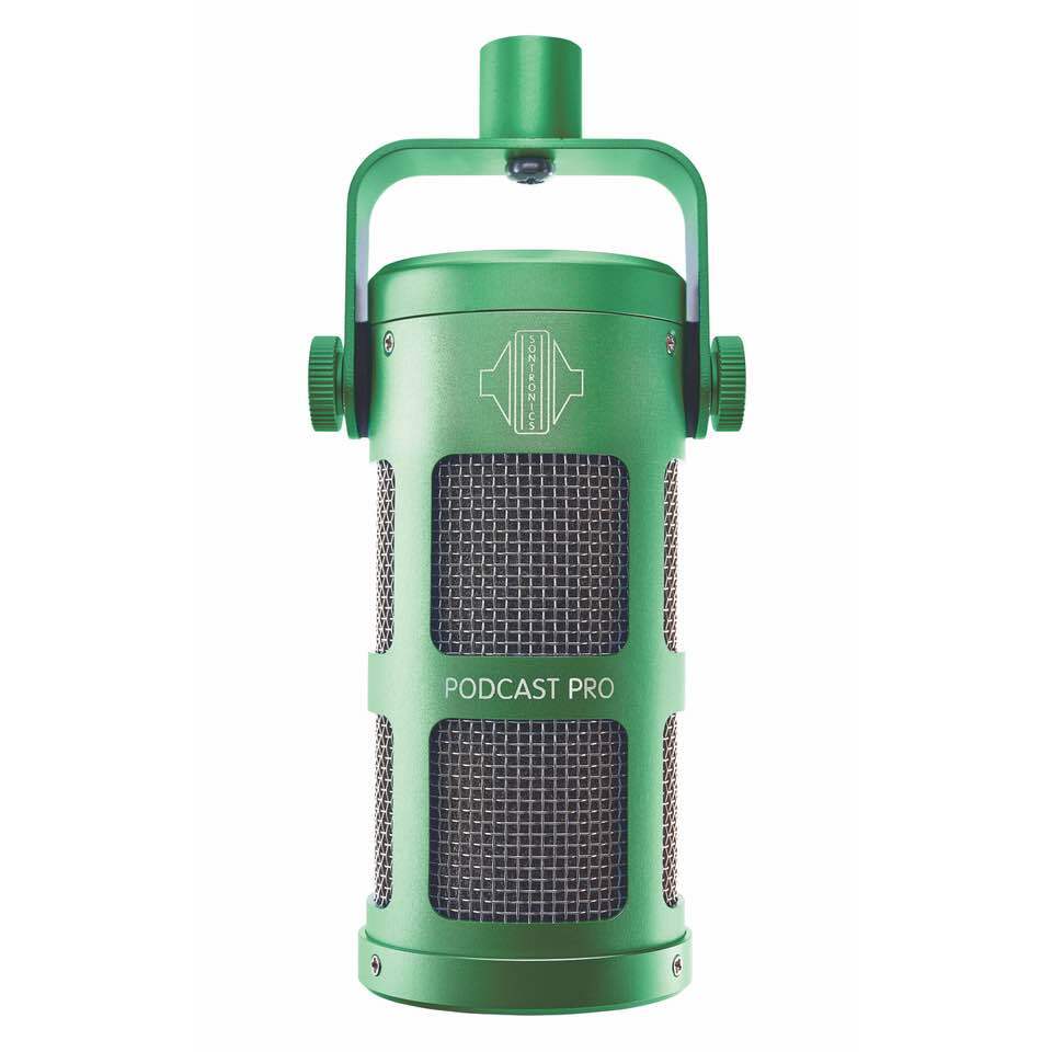 SONTRONICS PODCAST PRO GREEN MICROFONI DA STUDIO