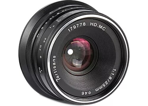 7Artisans Obiettivo per Fotocamera Milc Obiettivi Standard Nero 495056