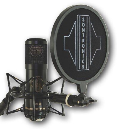 SONTRONICS STC-3X BLACK MICROFONI DA STUDIO