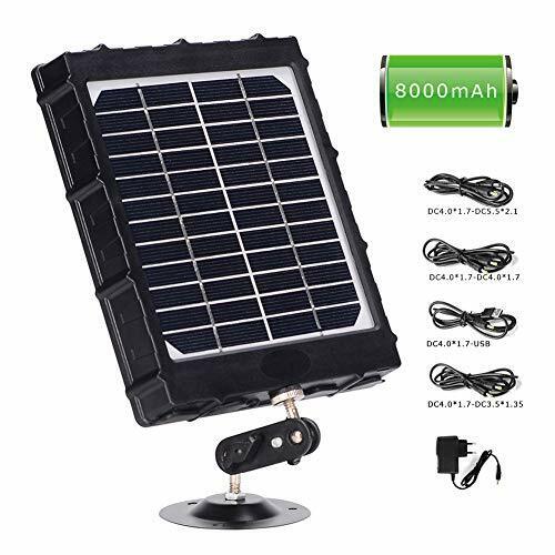WILDGAMEPLUS Pannello Solare Ricaricabile, 8000mAh (v8i)