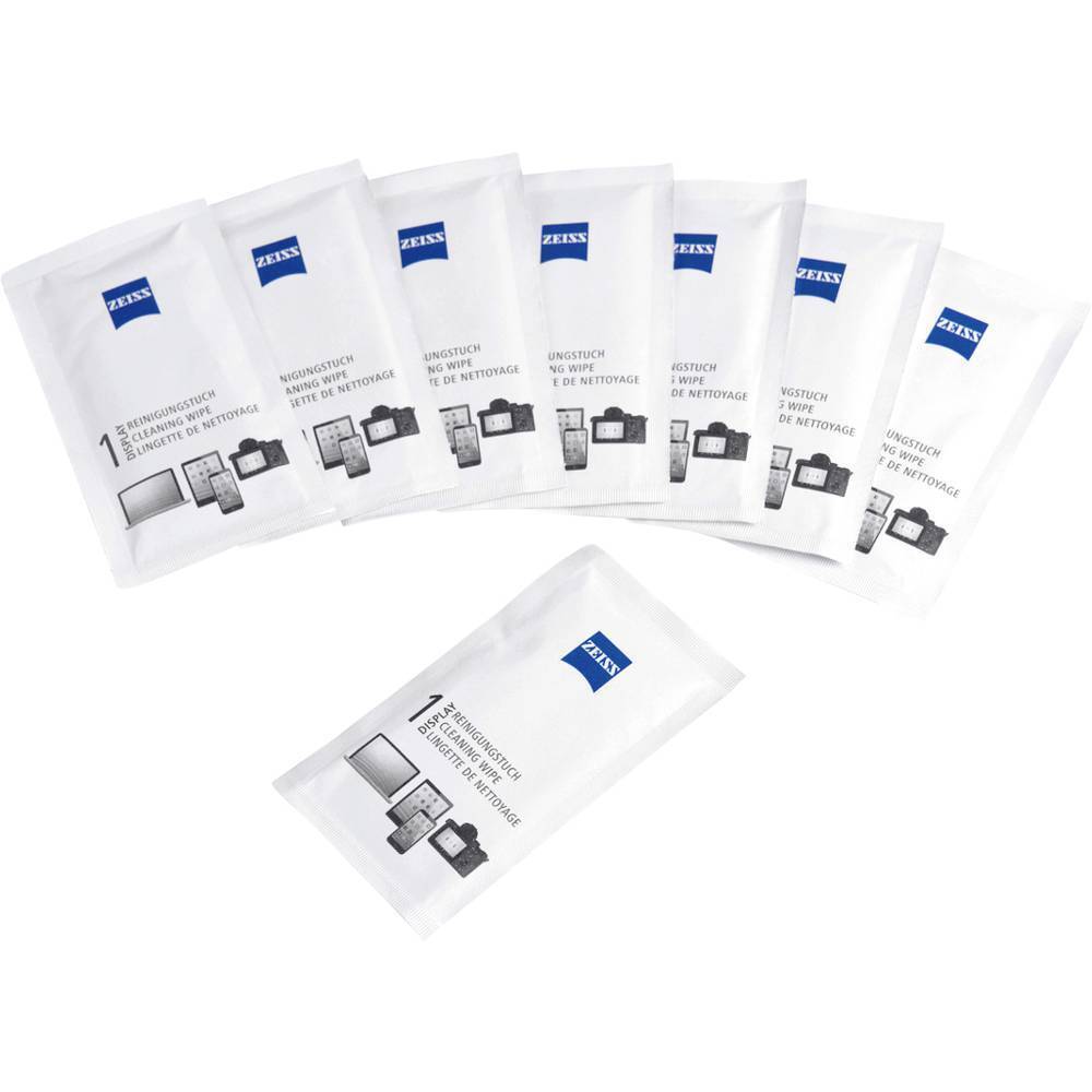Zeiss Display Reinigungstücher 30 Stück 588-684 Kit pulizia per