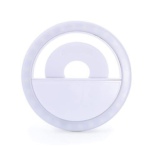APM 572013 - Mini Ring Light per Smartphone - Anello luminoso con 20 LED (S5U)