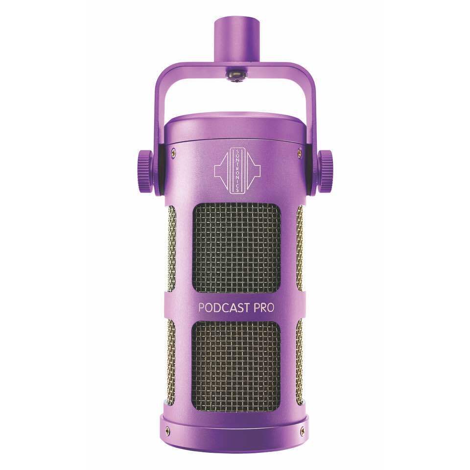 SONTRONICS PODCAST PRO PURPLE MICROFONI DA STUDIO