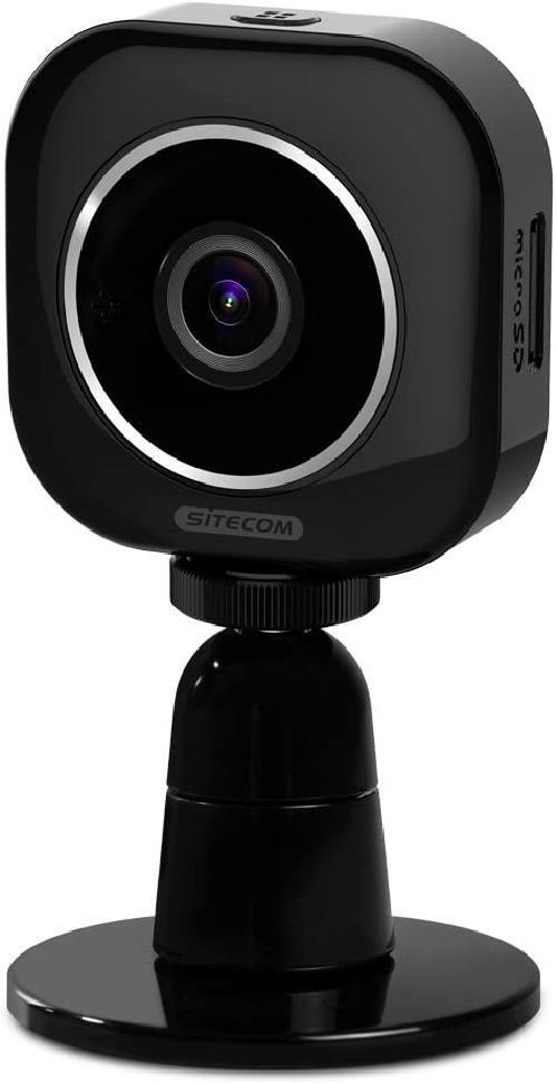 Sitecom Camera Wi-Fi, 720P, HD Video Quality, Nero