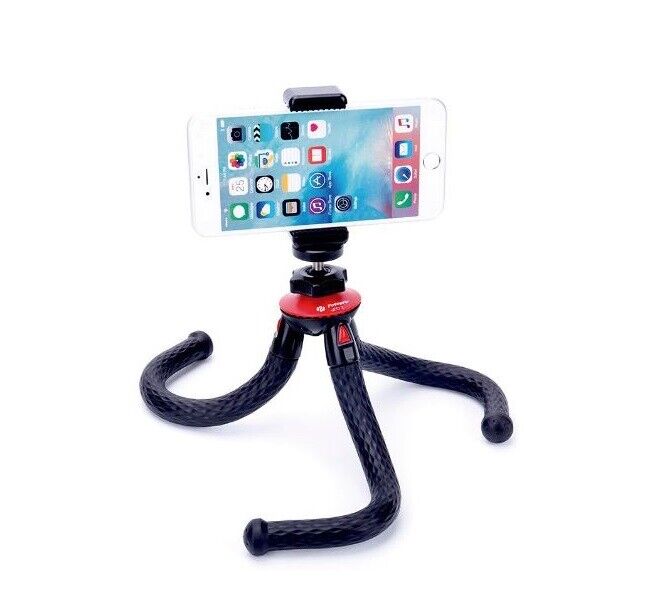 SWISS+GO TREPPIEDE MINI FLESSIBILE ADVANCE-10 PER CELLULARI E VIDEOCAMERE