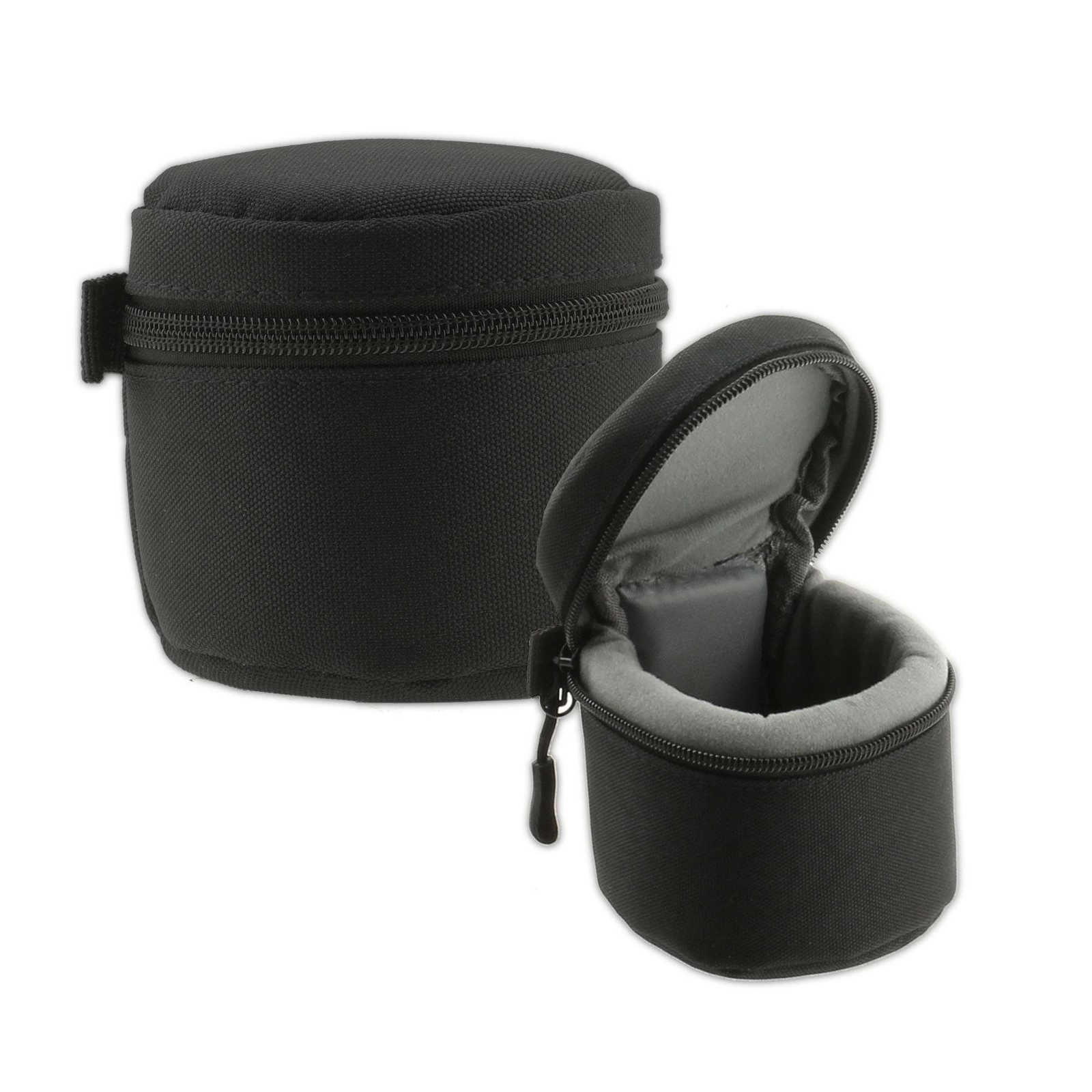 Navitech Black Water Resistant Camera Lens Case For Samyang AF 35mm f2.8 Lens