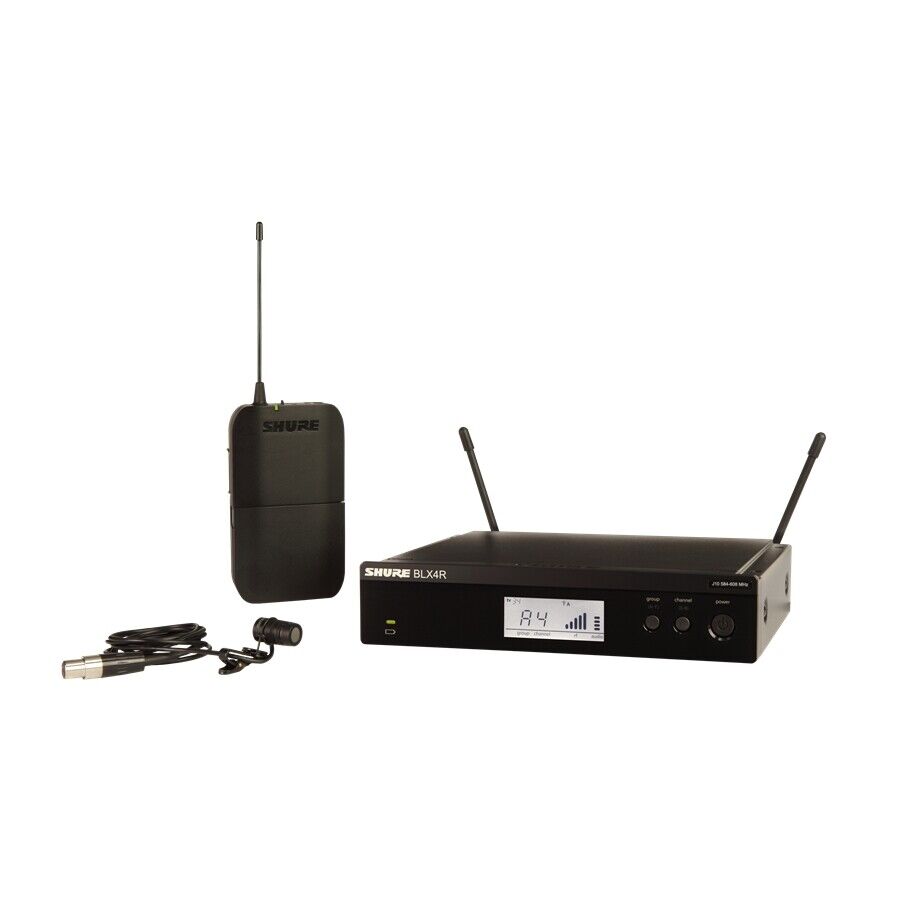 SHURE BLX14RE-W85 SISTEMA WIRELESS BLX4RE, BLX1, WL185. (M17) RADIOMICROFONI A M