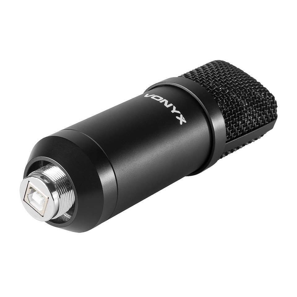VONYX CM300B STUDIO MICRO USB BLACK MICROFONI DA STUDIO