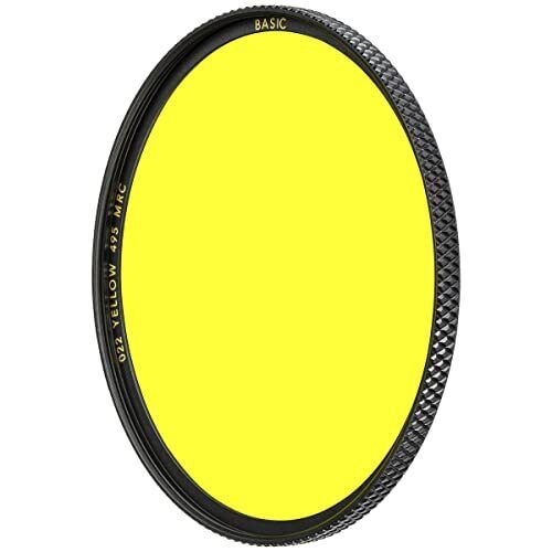 B+W Basic Yellow 495 Filter MRC 39mm - Sostituisce F-Pro 66-23705 (M2x)