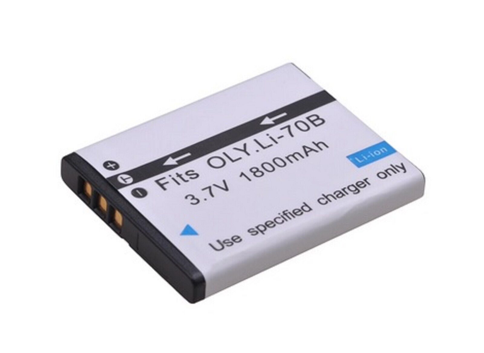 BATTERIE 1800mAh Tipo Li-70B per Olympus FE-4020 FE-4040 VG-110 VG-120 VG-130
