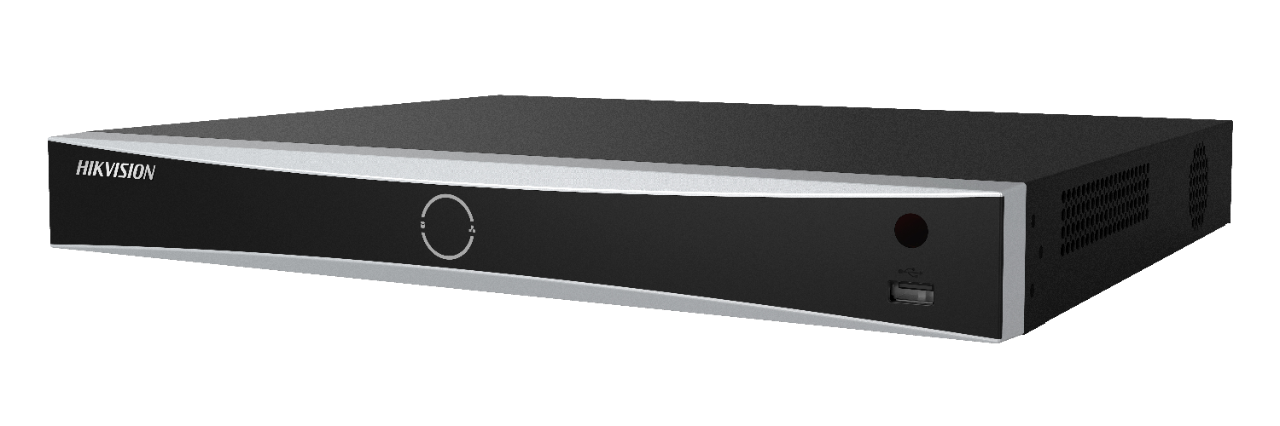 NVR Hikvision 16 Canali 12 Megapixel, 2 porte LAN,  ACUSENSE