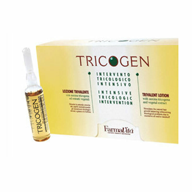 Farmavita Tricogen lozione trivalente fiale 12x8ml intervento tricologico