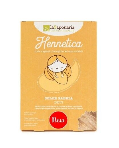 La saponaria - Tinta vegetale Hennetica SABBIA- Devi