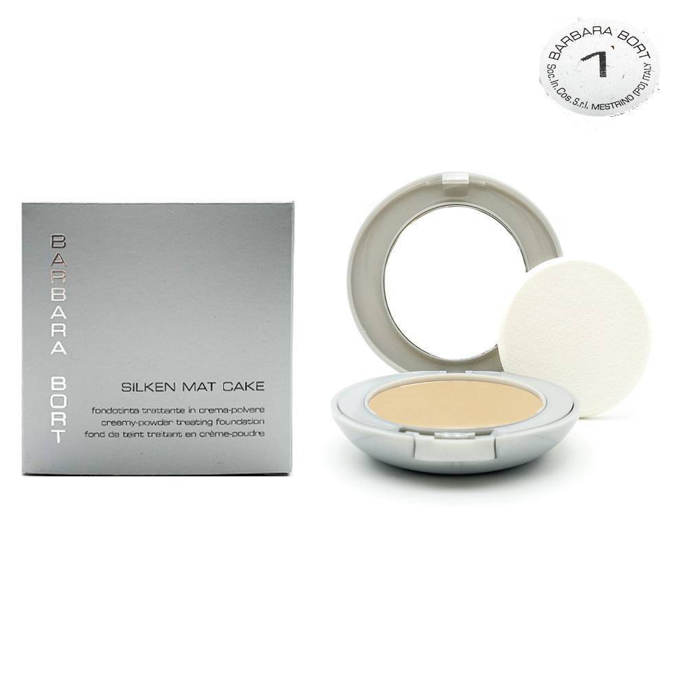 Fondotinta Compatto In Crema Trattante Barbara Bort Silken Mat Cake N1
