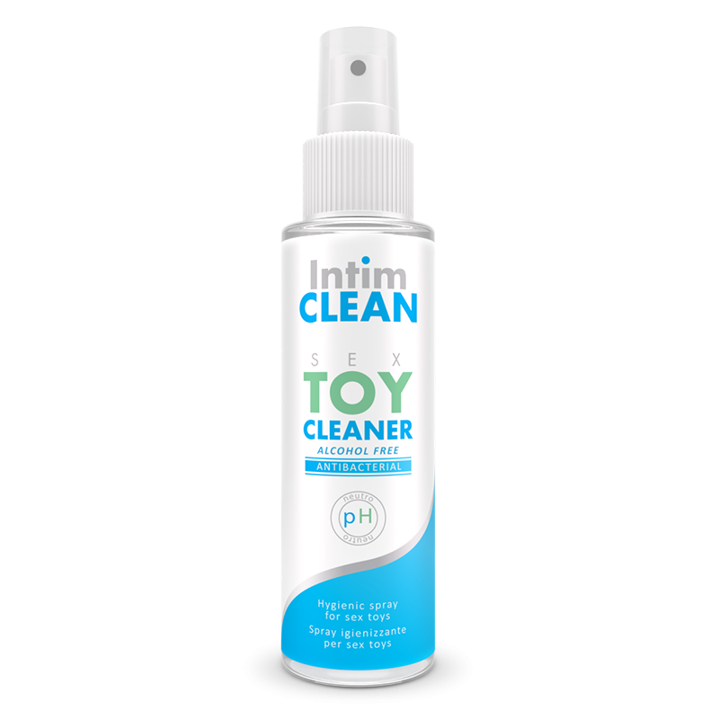 DETERGENTE SPRAY IGIENIZZANTE PER SEX TOYS UOMO DONNA INTIM CLEAN 100 ML