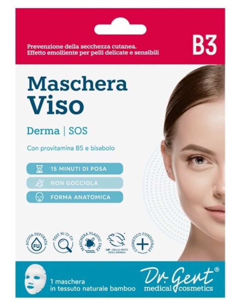DR. GERT MEDICAL COSMETICS MASCHERA VISO DERMA B3 1PZ