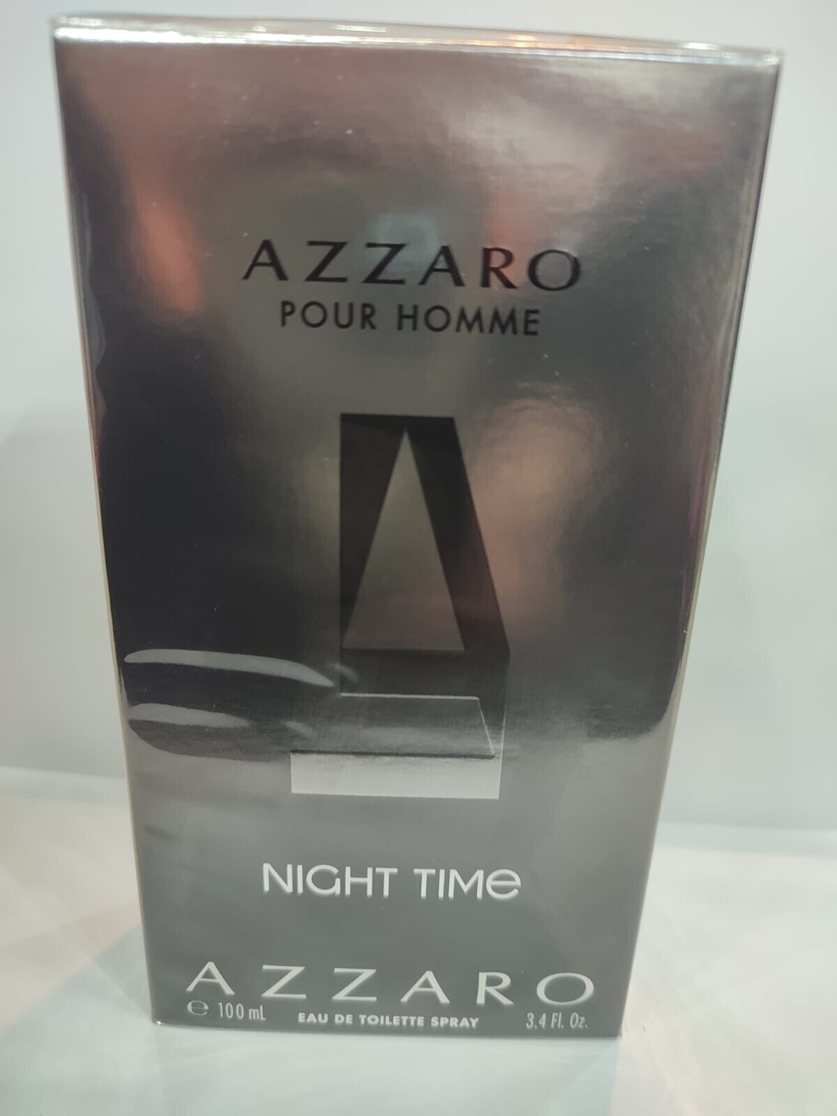 Azzaro Pour Homme Night Time Eau De Toilette 100ml Profumo Uomo originale.