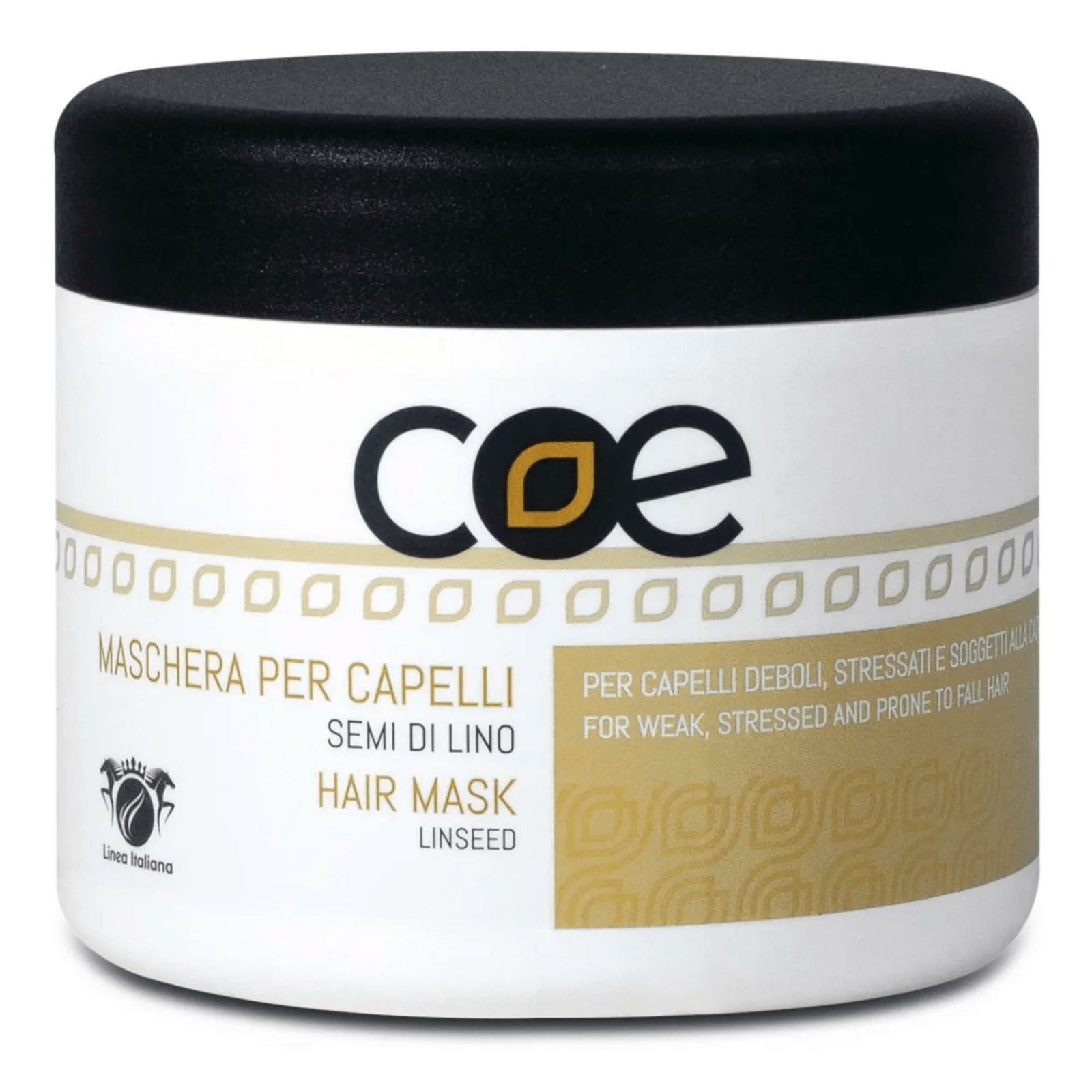COE MASCHERA AI SEMI DI LINO 500ML PER CAPELLI DEBOLI E STRESSATI