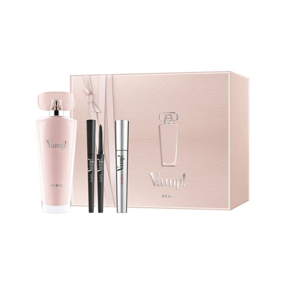 Pupa Vamp Regalo Donna Profumo Edp 100ml Matita Retraibile Nera e Mascara Vamp 9