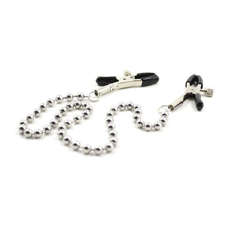 Stimolatore seno fetish pinze strizza capezzoli bondage nipple clamps sadomaso
