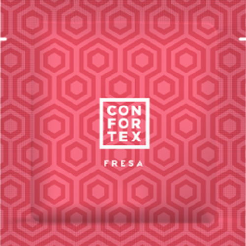 Confortex Fragola Preservativi Profilattici Rosso Offerta Sfuso Sfusi 10 PZ