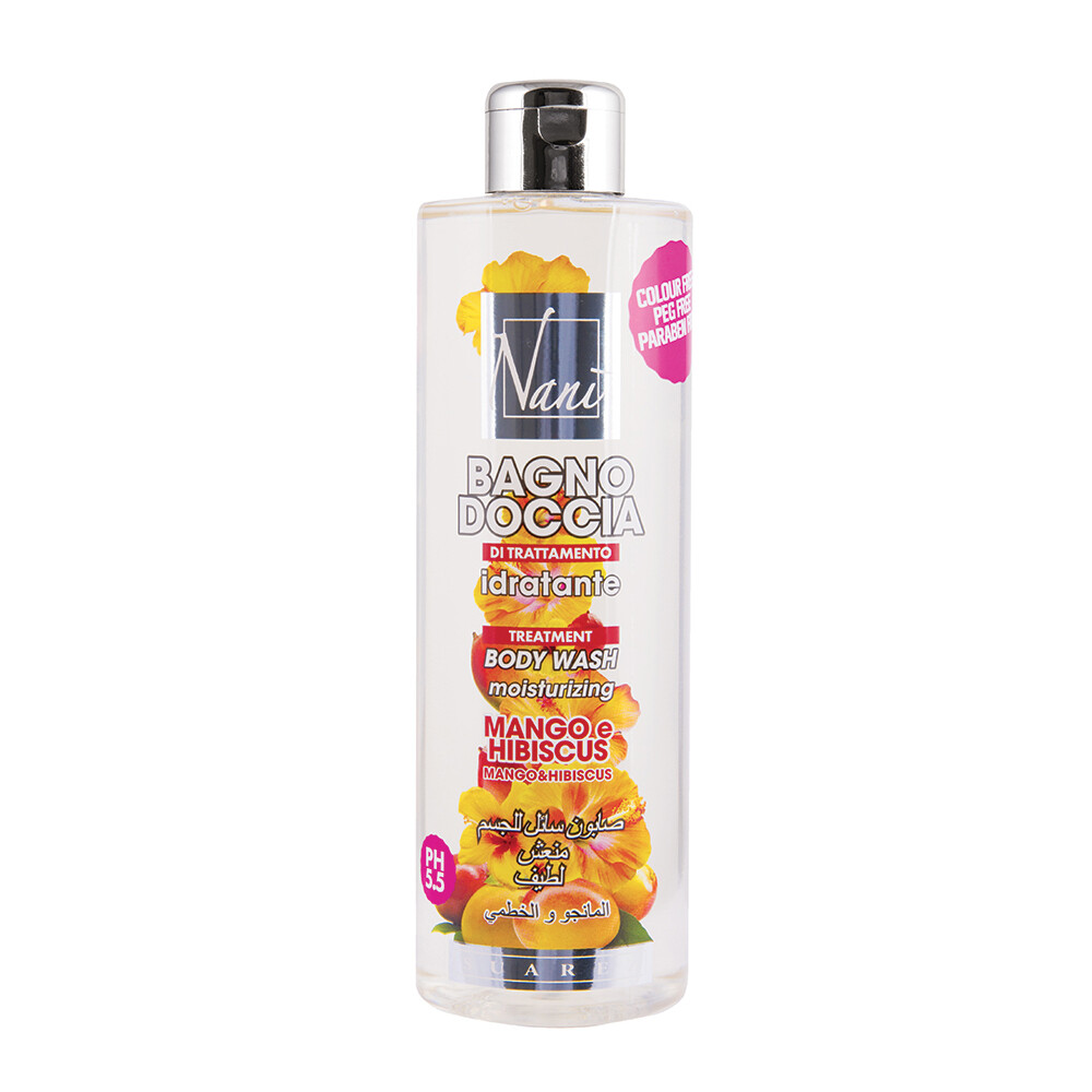 Suarez Nani' Bagno Doccia Rilassante Bagnoschiuma Con Mango E Hibiscus 500 Ml