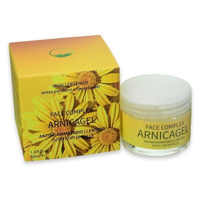 ARNICAGEL ANTINFIAMMATORIO LENITIVO PER TUTTI I TIPI DI PELLE FACE COMPLEX