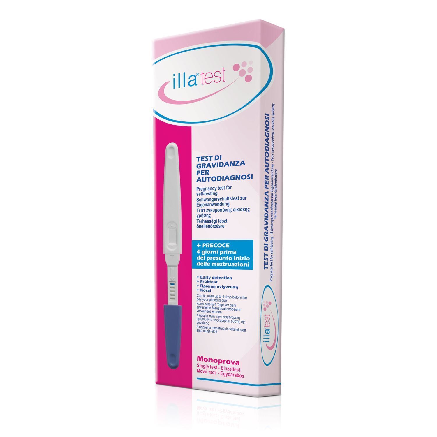 Illa® Care Illa® Test Test Di Gravidanza Per Autodiagnosi 1 Test Monoprova Mini
