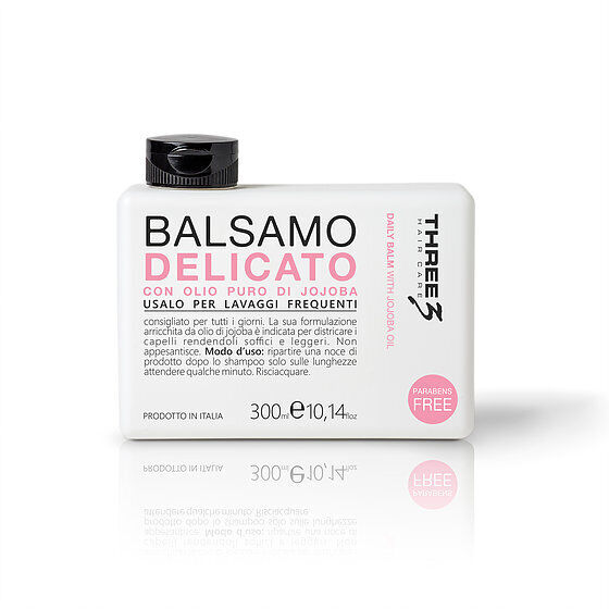 Balsamo Per Capelli Delicato Lavaggi Frequenti Olio Di Jojoba Faipa Three 300ml