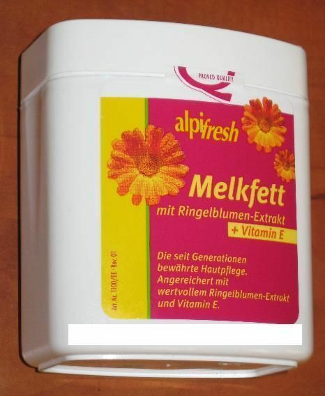 Crema con estratto di calendula, Alpifresh Melkfett, 250 ml