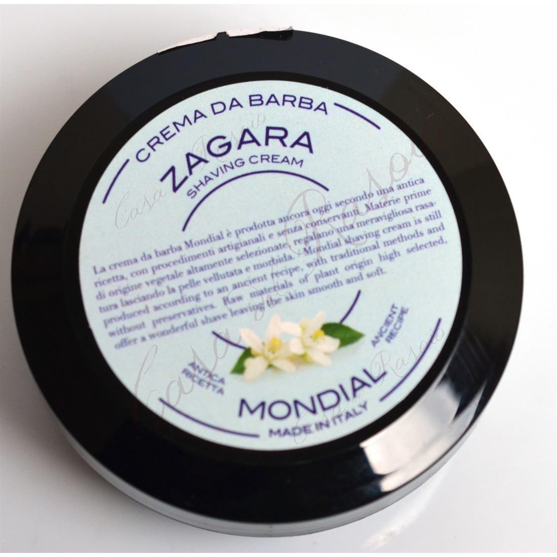 TRAVEL PACK CREMA DA BARBA MONDIAL IN CONFEZIONE DA VIAGGIO ZAGARA 75ML