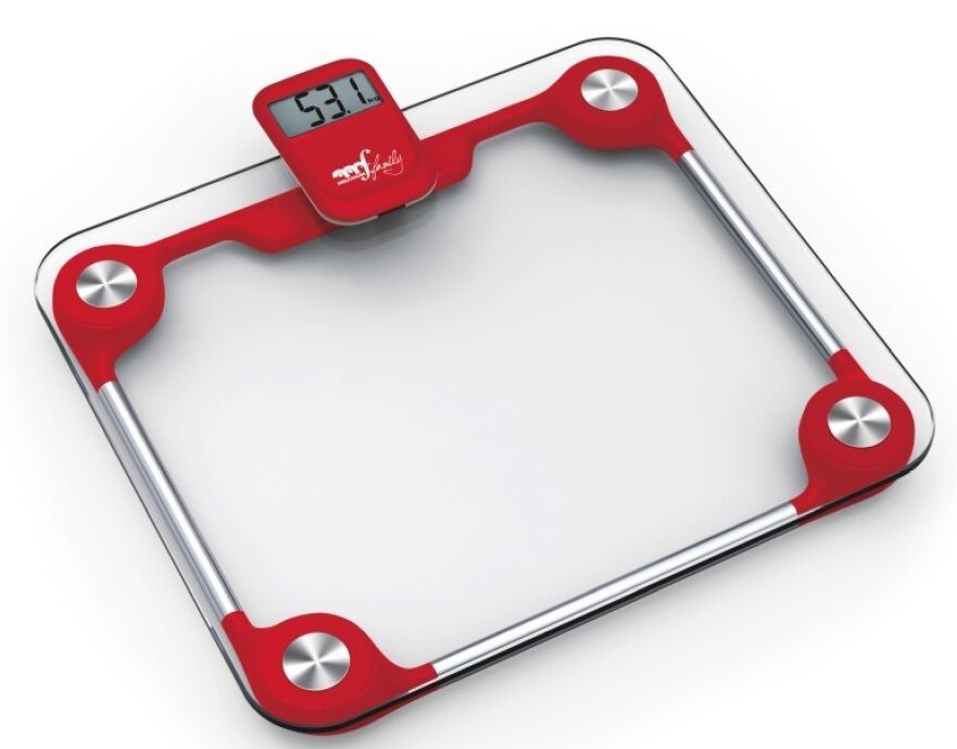 BILANCIA PESAPERSONE PESA PERSONA ELETTRONICA MELCHIONI FAMILY GLASS R 150 KG