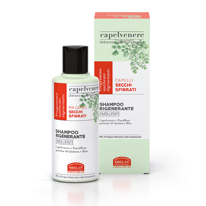 Helan Capelvenere Pr. 6 Bioshampoo Rigenerante 200 ml capelli secchi e sfibrati