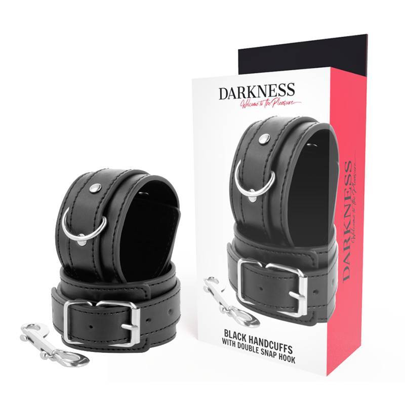 DARKNESS - MANETTE PROFESSIONALI BLACK CON RINFORZO