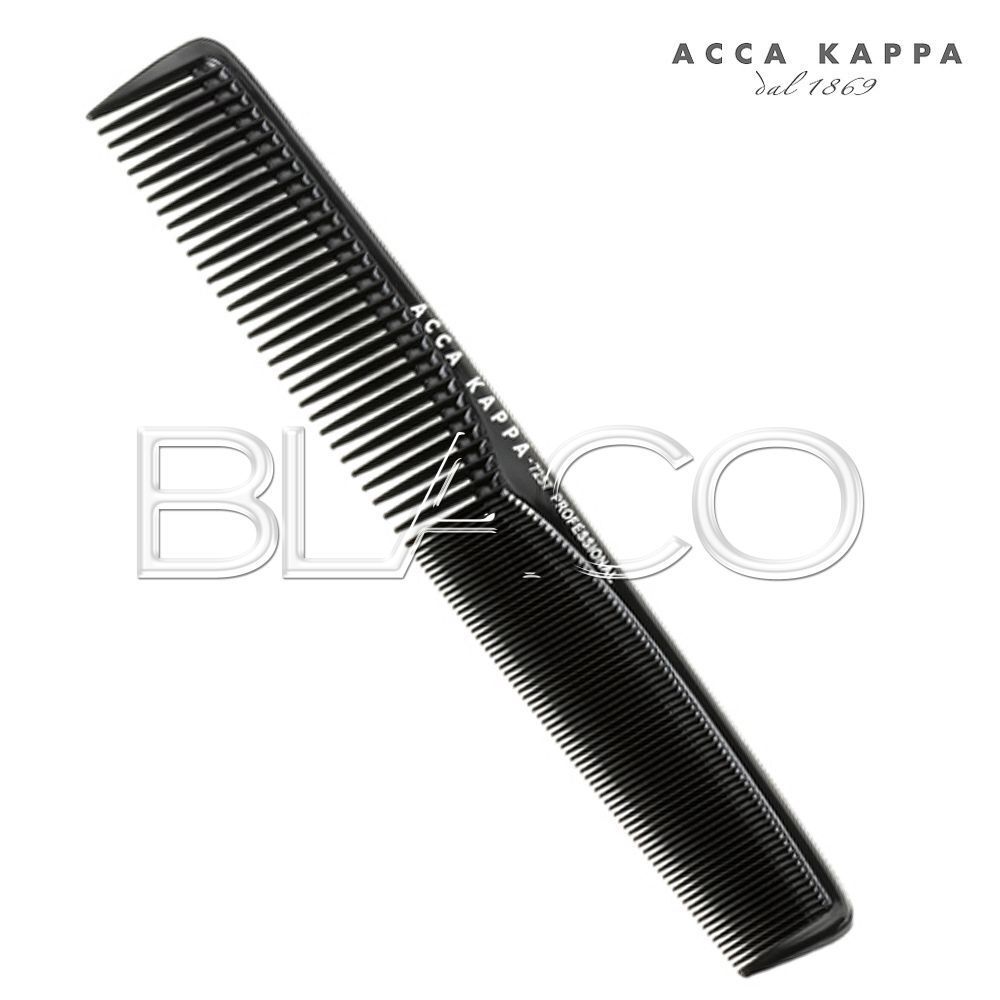 ACCA KAPPA PETTINE ACCADEMIA NERO 18cm PETTINE DA TAGLIO RADOFITTO - 7257