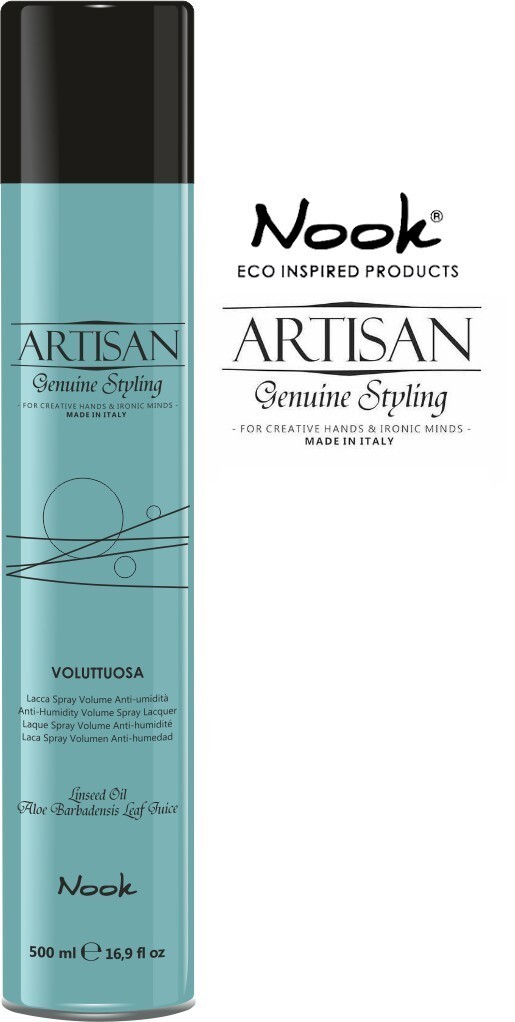 NOOK ARTISAN VOLUTTUOSA LACCA STRONG VOLUME ANTI UMIDITA' 500ML TENUTA FORTE