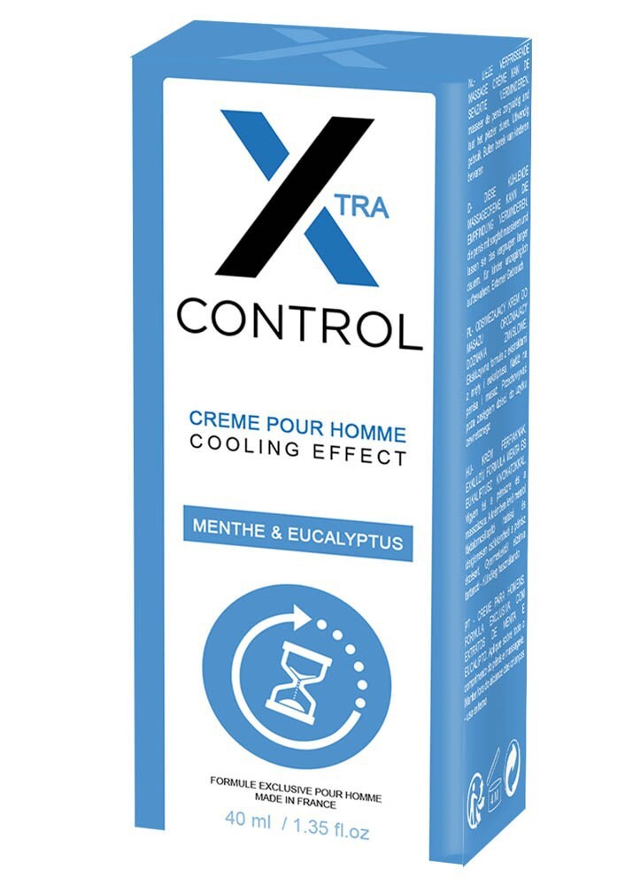 X CONTROL CREMA DELAY RITARDANTE PER UOMO EIACULAZIONE PRECOCE EFFETTO FREDDO