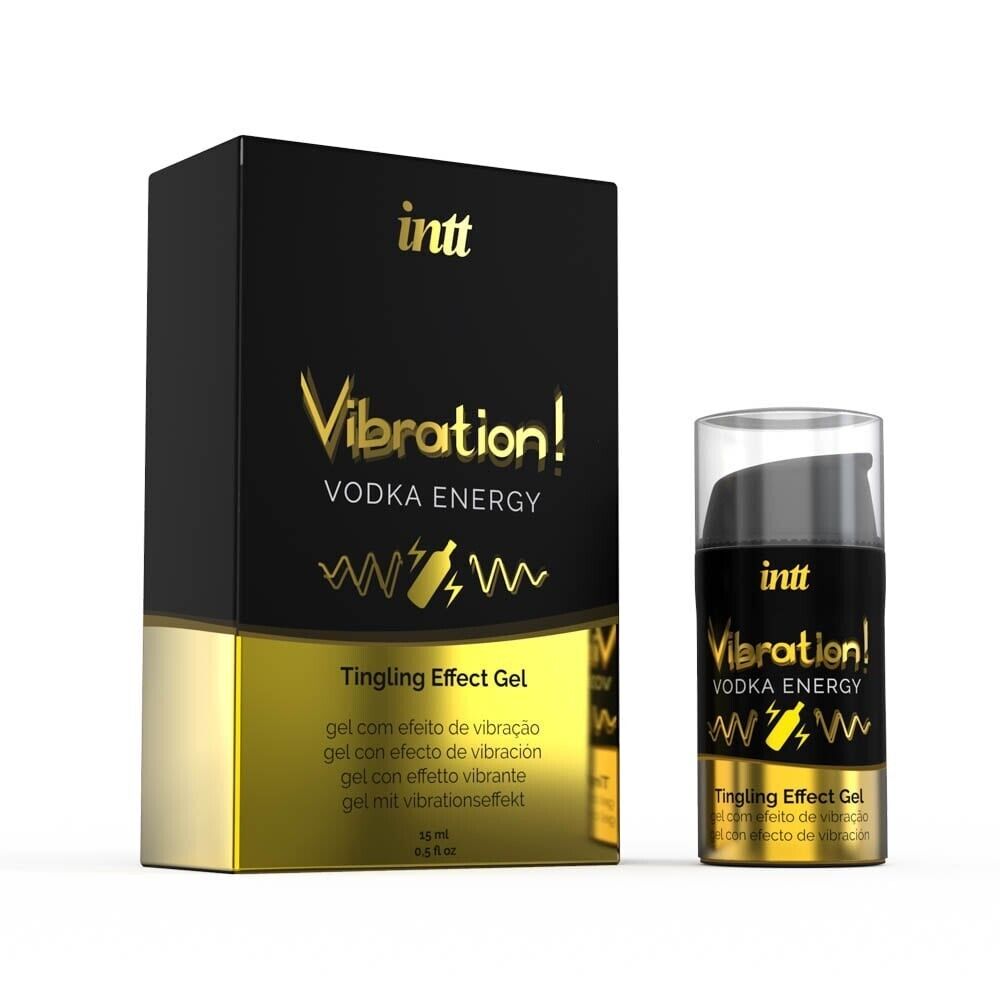GEL STIMOLANTE AROMA VODKA CON EFFETTO VIBRANTE E RISCALDANTE PER UOMO DONNA