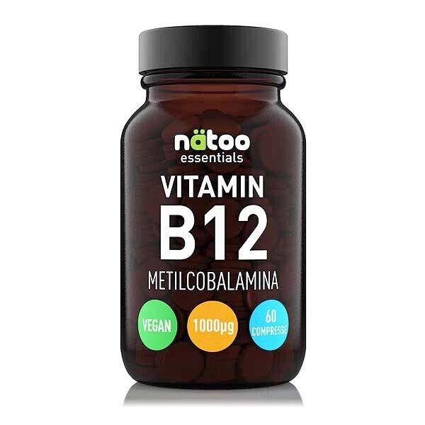 Vitamin B12 - Natoo. Integratore per sistema immunitario, metabolismo energetico