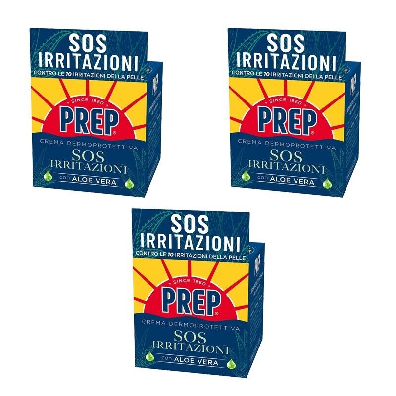 3pz PREP SOS IRRITAZIONI crema dermoprotettiva con Aloe Vera 75ml