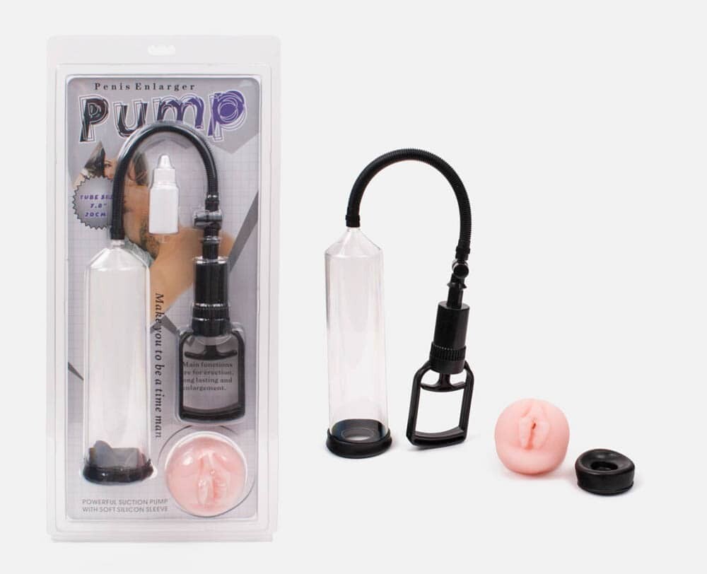 POMPA PER DISFUNZIONE ERETTILE ALLUNGAMENTO DEL PENE VACCUM PUMP DEVICE