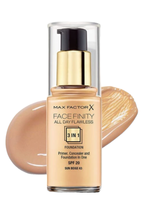 FONDOTINTA PRIMER CORRETTORE MAX FACTOR FACE FINITY 3 in 1 SPF20- Sun Beige