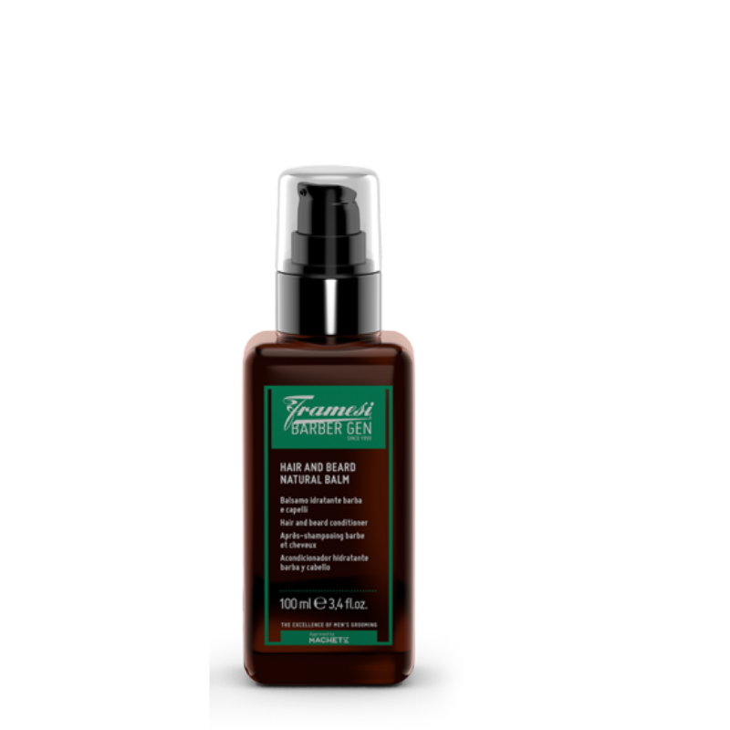 FRAMESI - BARBER GEN - HAIR AND BEARD NATURAL BALM (100ml) Balsamo idratante