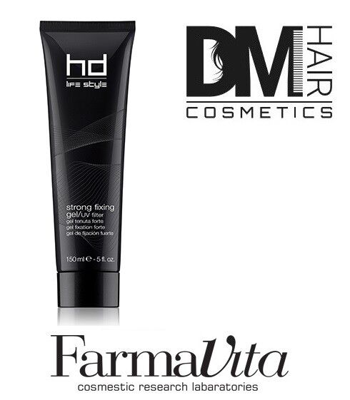 FARMAVITA HD LIFE STYLE STRONG FIXING GEL 150ml GEL TENUTA FORTE + FILTRO UV