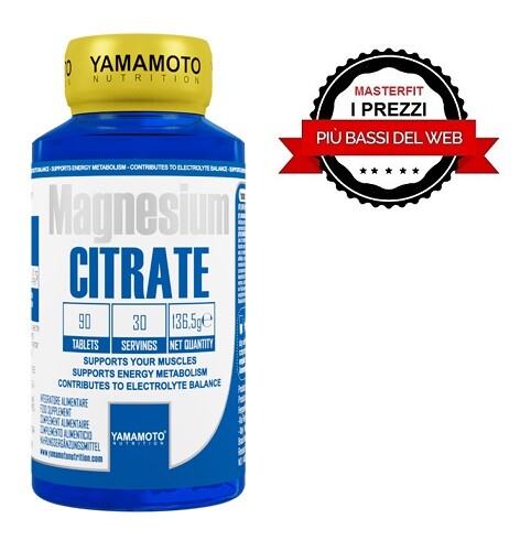 MAGNESIUM CITRATE 90 cpr 450 mg di MAGNESIO YAMAMOTO